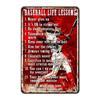 A MultiThemed Vintage Tin Sign  Retro Metal Wall Art Decoration Suitable for Home Bar And Garage Decor  Weatherproof P
