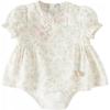 DAVE&BELLA Baby Girl Antibacterial Cooling Lyocell Romper