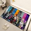 Anime D-Demons Cool S-Slayers Small Carpet For House Bedroom Decoration Kitchen Bath Super Absorbent Rug Carpet Foot Non-Slip