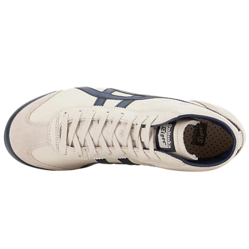 Onitsuka Tiger Mexico Mid Runner 'Creamwhite Dark Blue' Sneakers THL328-1659