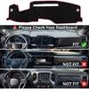 Dash Cover for -2025 2026 Chevy Chevrolet Silverado/GMC Sierra Accessories 1500 2500HD 3500HD Dashboard Cover with HUD Sunshield Non-Slip Center