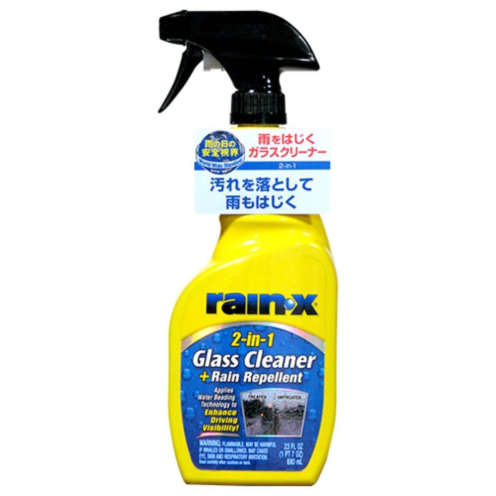 Rain X Rain x Rain Repellent Glass 008516 Cleaner, 680ml,