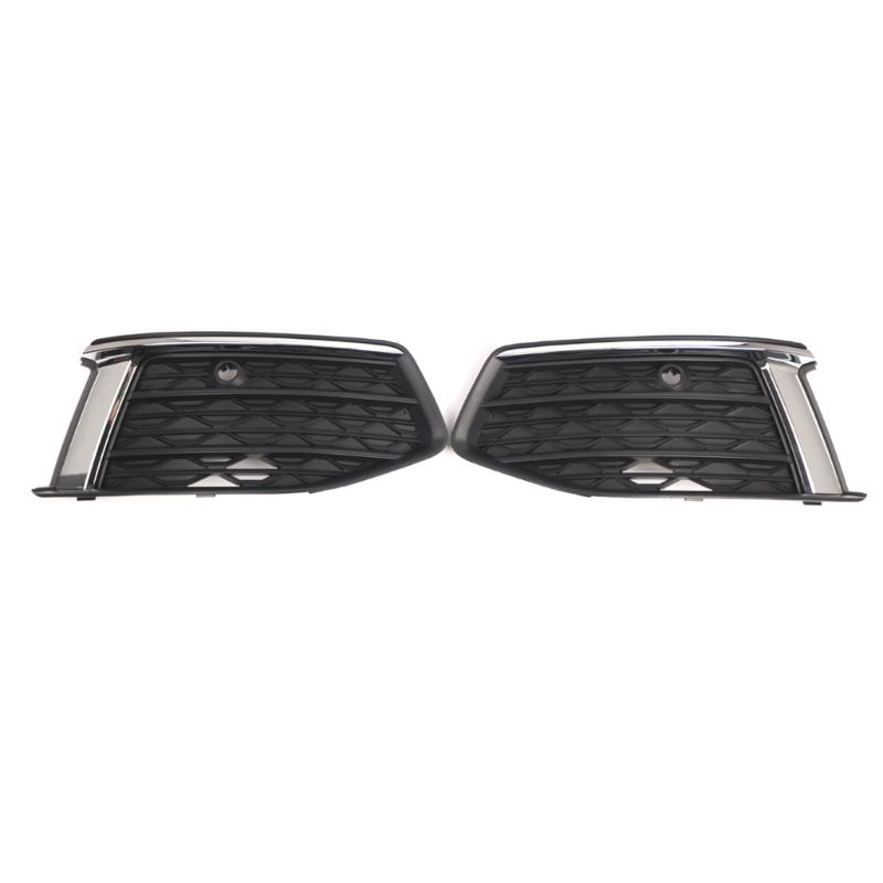 Front Bumper Lower Grille Fog Lamp Case Trim For C8 Foglight Replacement 4K0807647,4K0807648 1