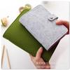 Minimalist Felt A5/A6 Six-Hole Loose-Leaf Notebook - Customizable Logo