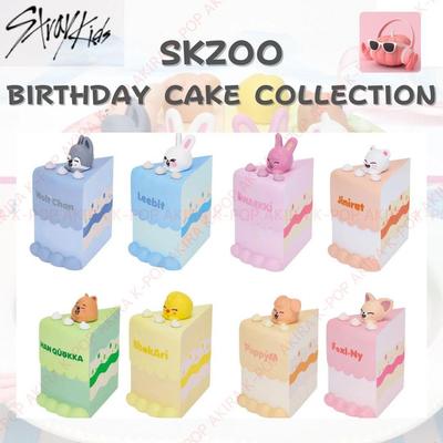 הזמנה מוקדמת קולקציית עוגות יום הולדת SKZOO של Stray Kids דמות כרך 1~4 BANDAI רשמי יפן