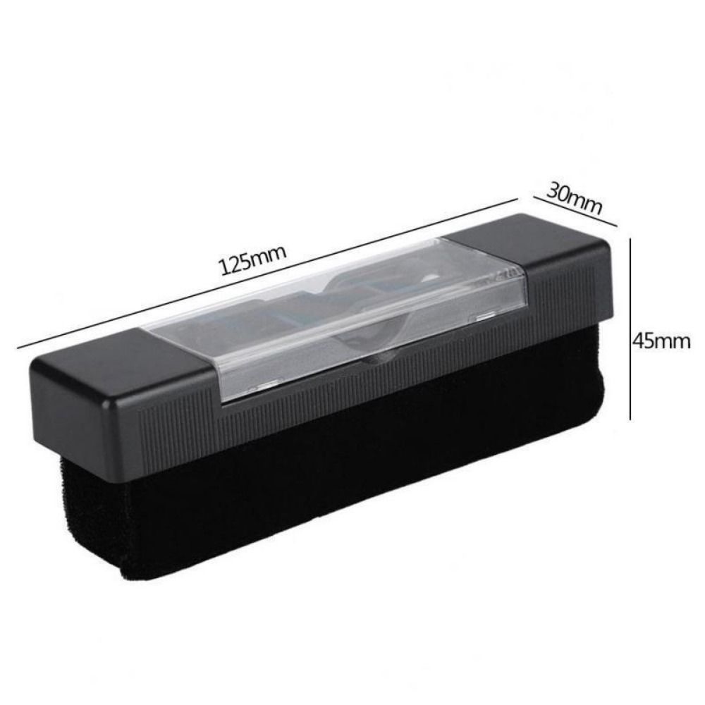 Soft Bristles Vinyl Record Cleaner Kit Nylon Brush Vinyl Record Cleaning Brush Set  Household Use