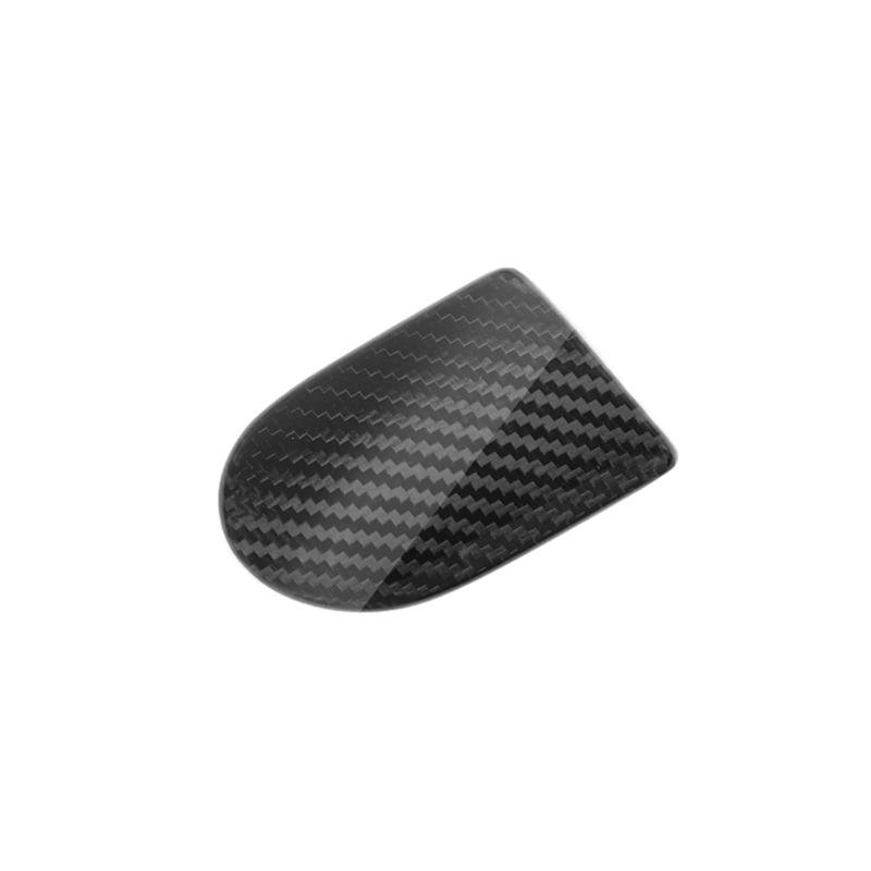 Car Co-Pilot Storage Box Handle Cover Carbon Fiber For Mini Cooper F55 F56 Car Accessories