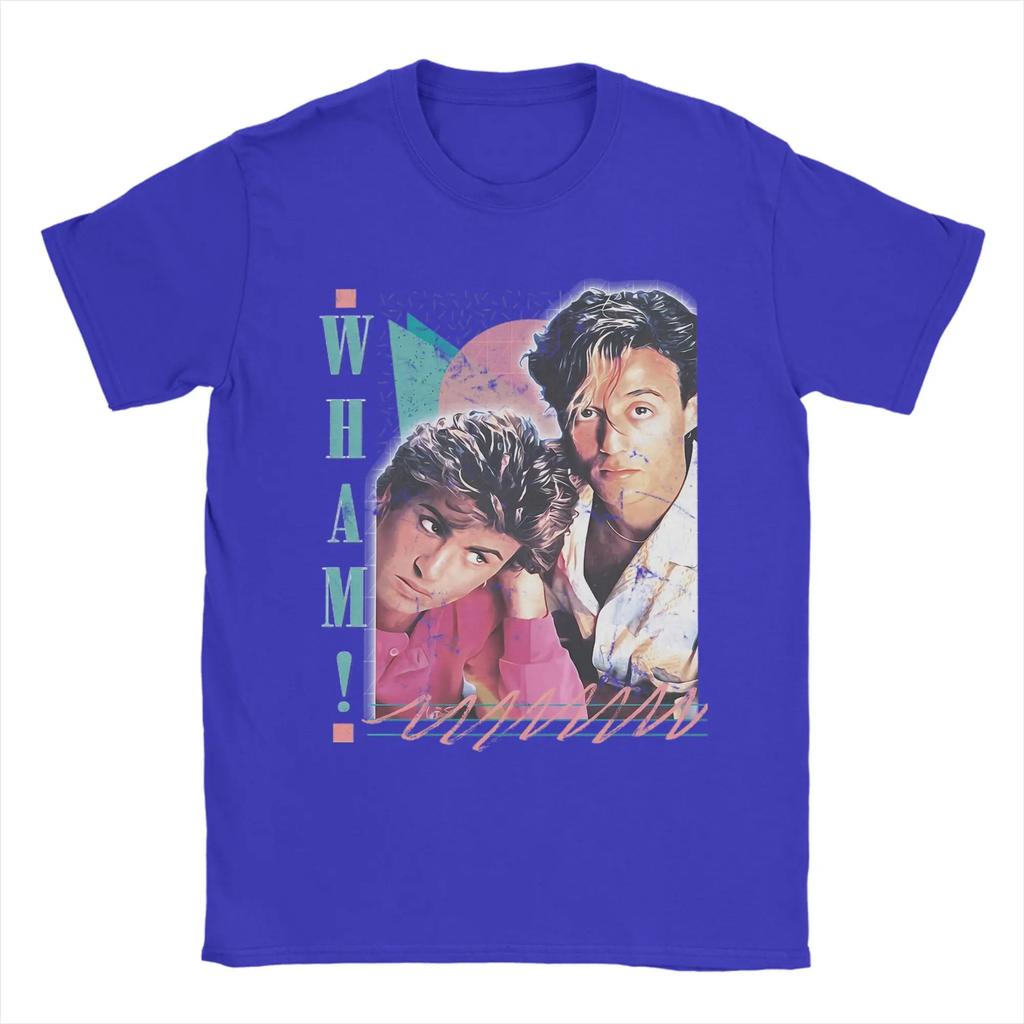 Album George Michael T-Shirt Uomo Puro Cotone T-Shirt Divertente Girocollo Maglietta Manica Corta Abbigliamento Adulto