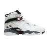 Women's Sneakers 8 Retro White Burgundy (Women's) White/Black-Neutral Grey-Deep Burgundy