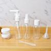 8-i-1 Reiseflaske Påfyllingssett Kosmetikk Lotion Spray Lotion & Ansiktskrem Krukke Skjønnhet Sub-flaske