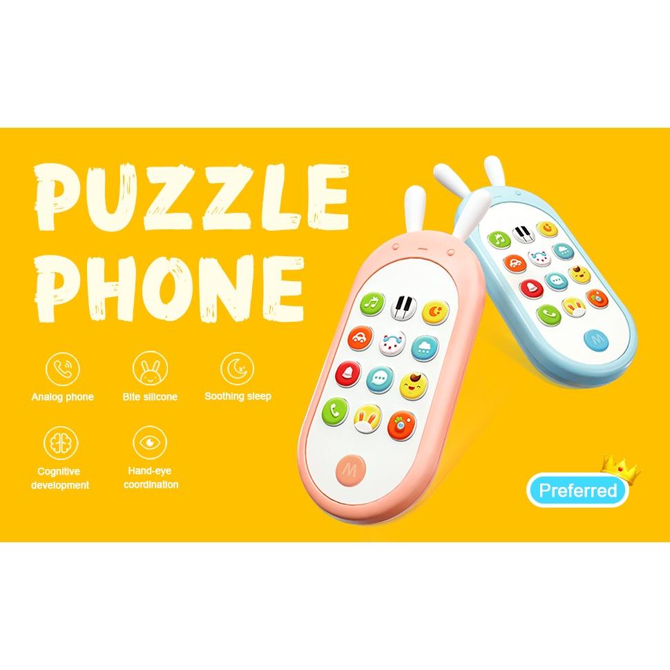 Baby Toy, Baby Mobile Phone 123 Smartphone,Toy Mobile Phone with Music Lights,Sound,Laughing Songs Dialogue,Various Melodies,From 6 Months Phone, Gift