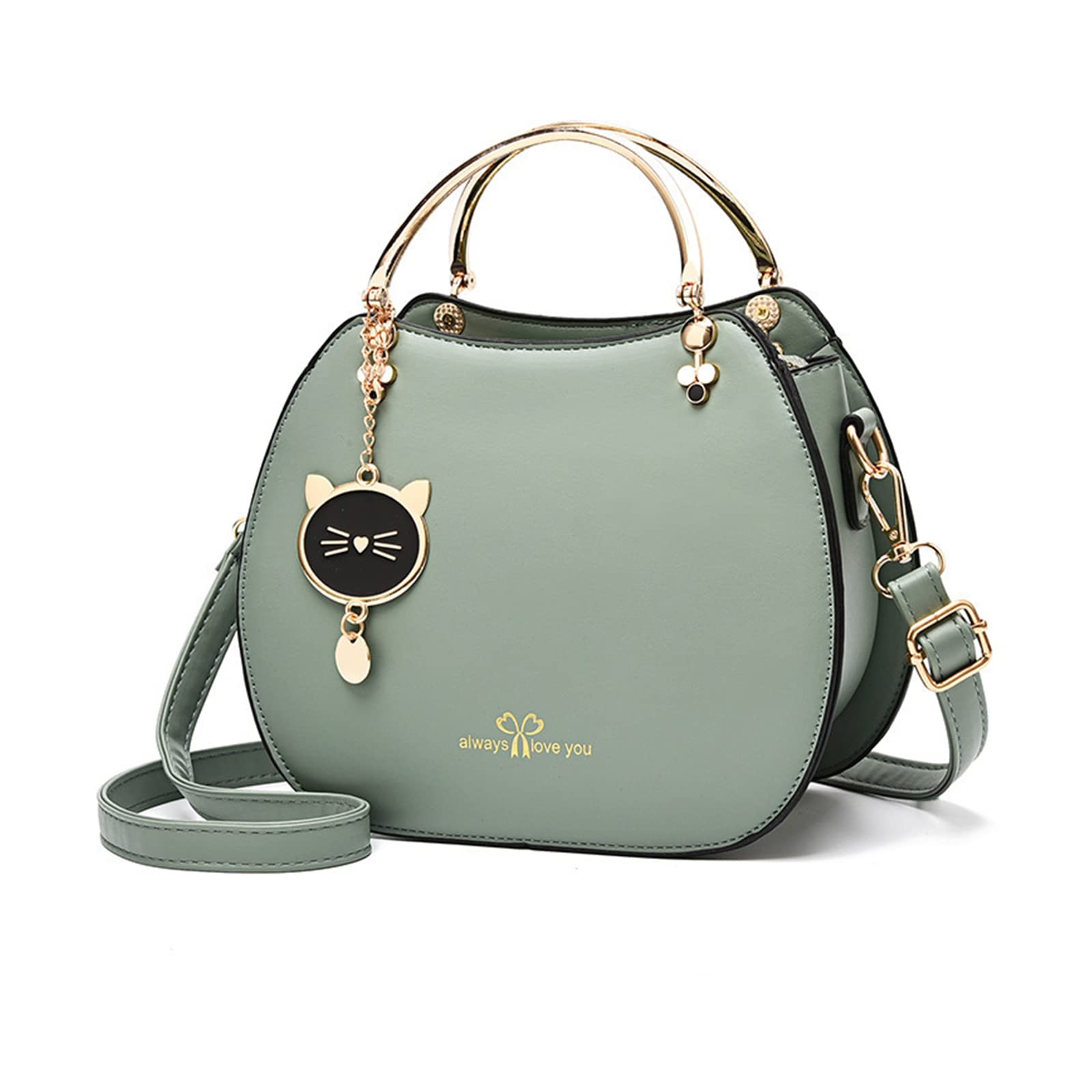 

NICOLE & DORIS Women s Handbag, Stylish and Elegant, CrossbodyShoulder Bag with Scarf, 2-Way, PU Leather, Waterproof, Divided, Three-Layer Design,