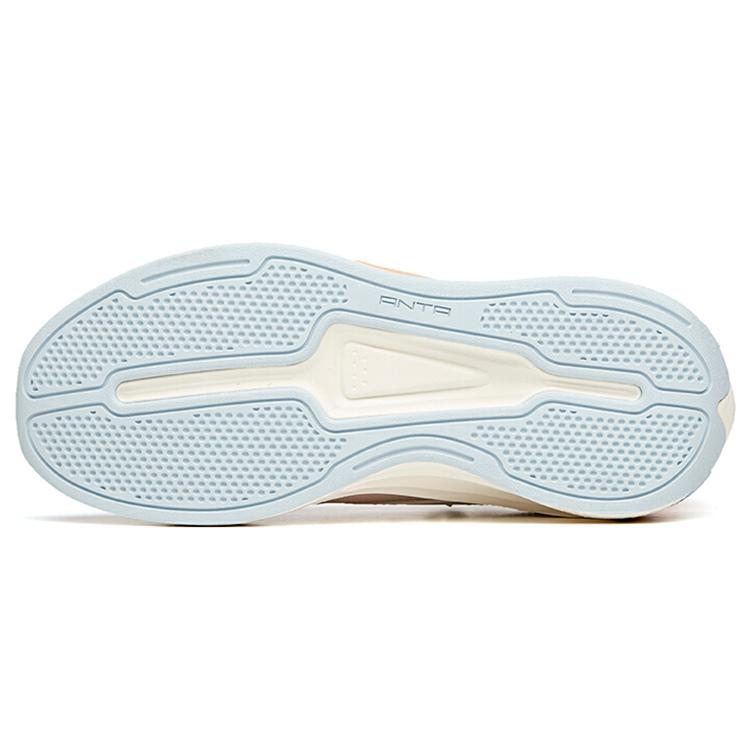 Anta Life Collection Slip Resistant Abrasion Resistant Low Top Skateboard Shoes Women's Lotus Gray White 122118083-3