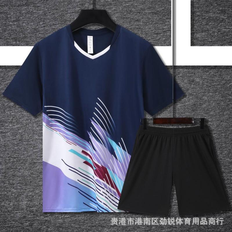 Quick-Dry Kids Adult Badminton Tennis Sport Set Unisex Training Uniform Custom Print