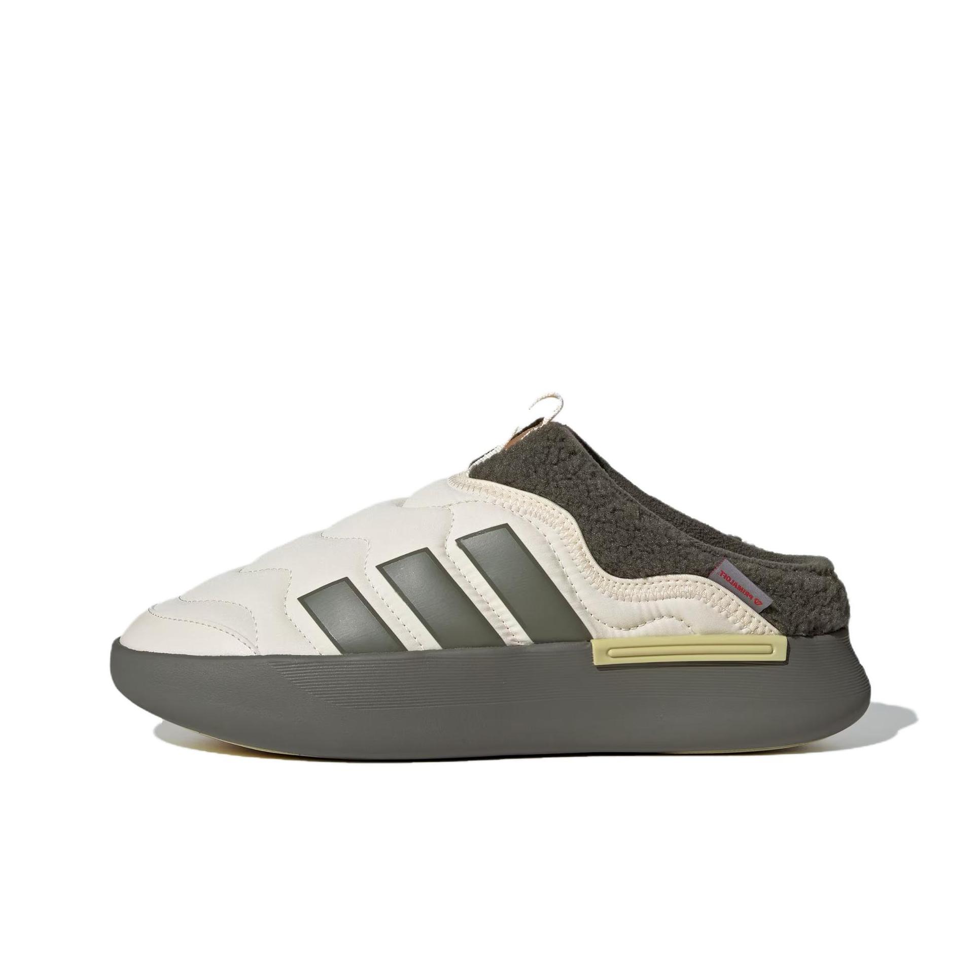 

Adidas Adipuff Mule Wonder White Olive Green JR0062 42