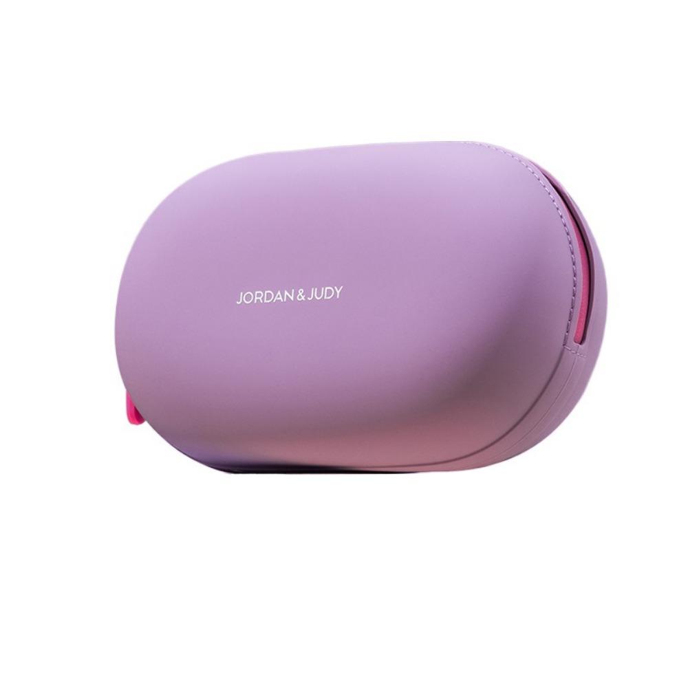 

Portable Large Capacity Silicone Cosmetic Bag Waterproof Moisture-proof Cosmetic Storage Bag Soft Wash Bag Business Trip фіолетовий