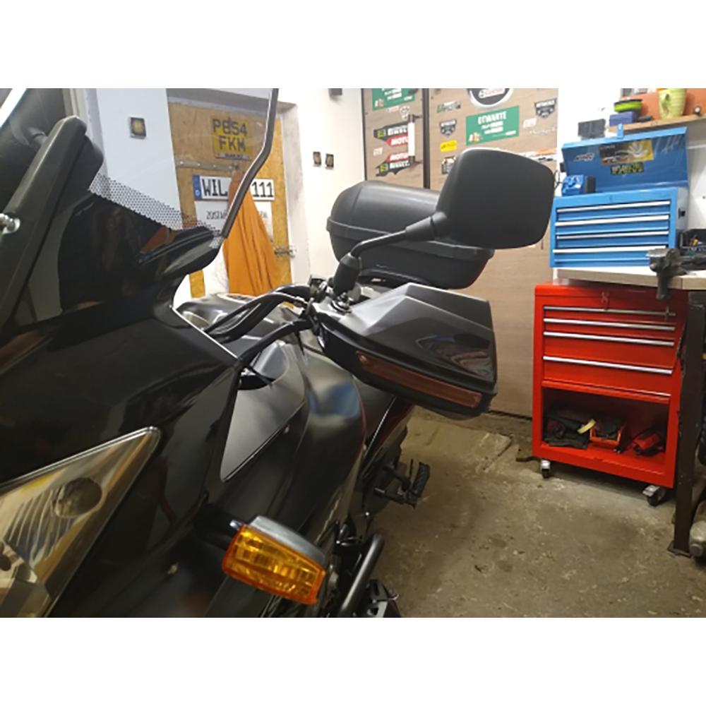 New 1Pair Motorcycle Hand Guards 7/8" Handlebar Handguard Handle Protector Motocross Scooter ATV Proguard System Guard