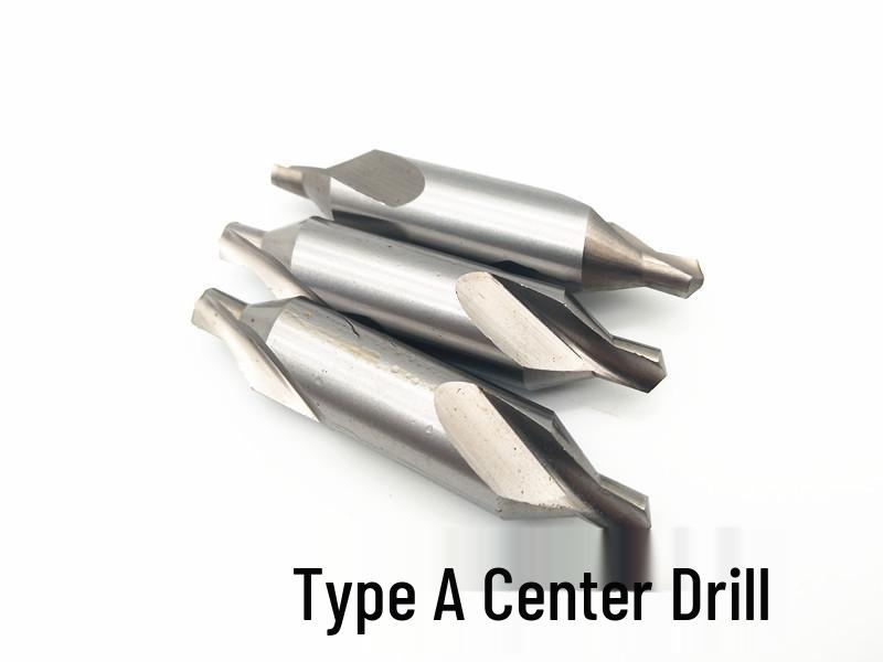 High-Speed Steel Spiral Center Drill Bit A123456