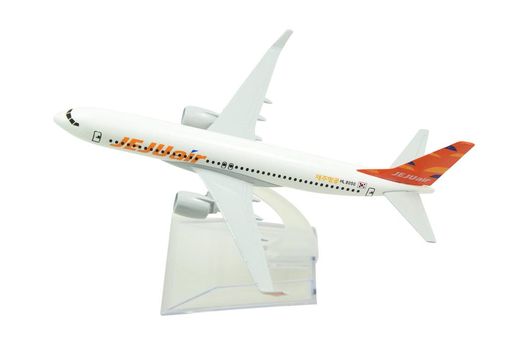TANG DYNASTIE 16cm Jeju Air B737 Legierung Flugzeugmodell Spielzeug 1/400