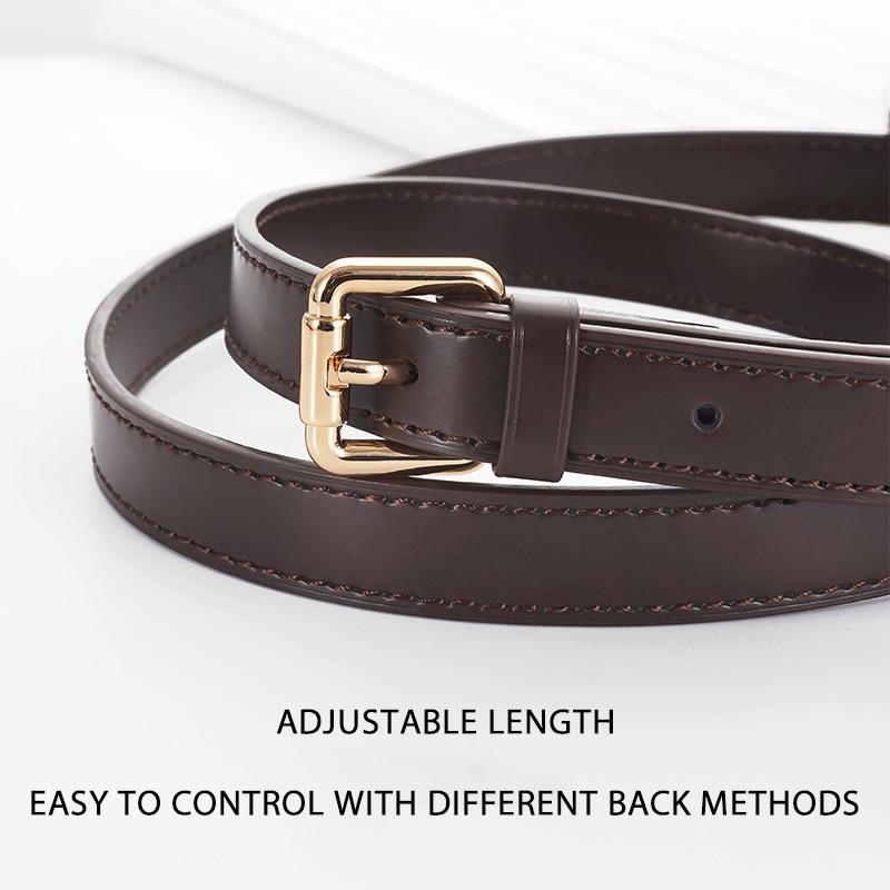 EverToner Dark Brown Handbag Leather Strap For L- Spee-dy 20/25/30 Bag Crossbody Bag Accessories