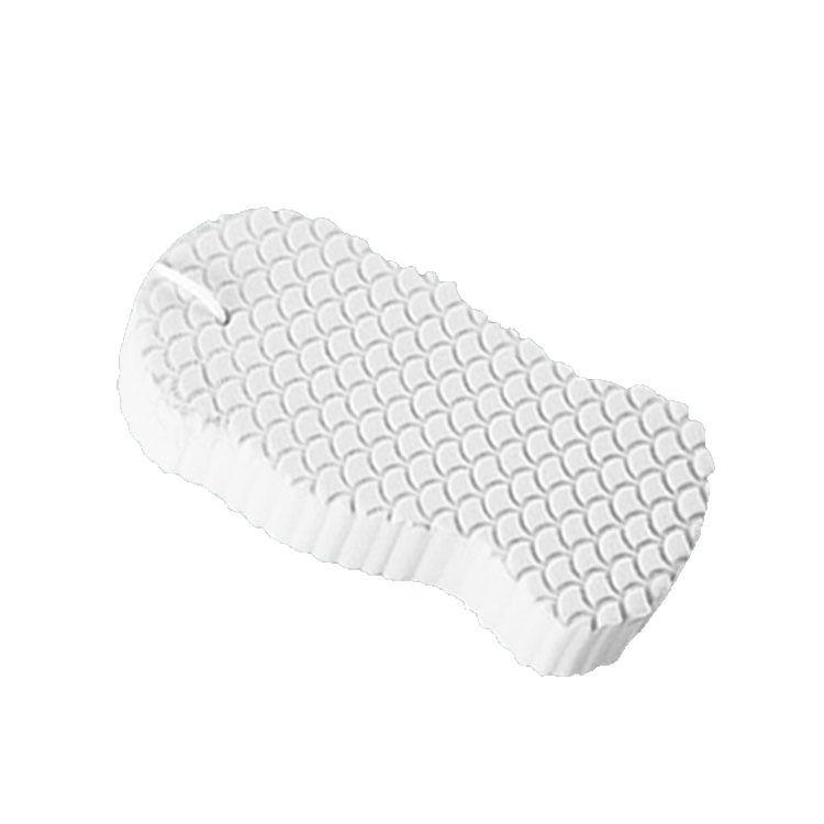 3D Baby Bath Sponge - Fish Scale Pattern, Gentle & Painless Back Scrubber for Sensitive Skin