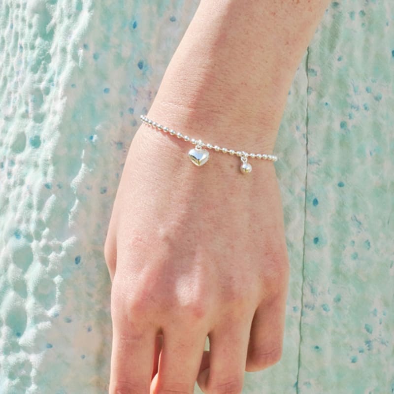 engbrox Filo Heart Ball Bracelet