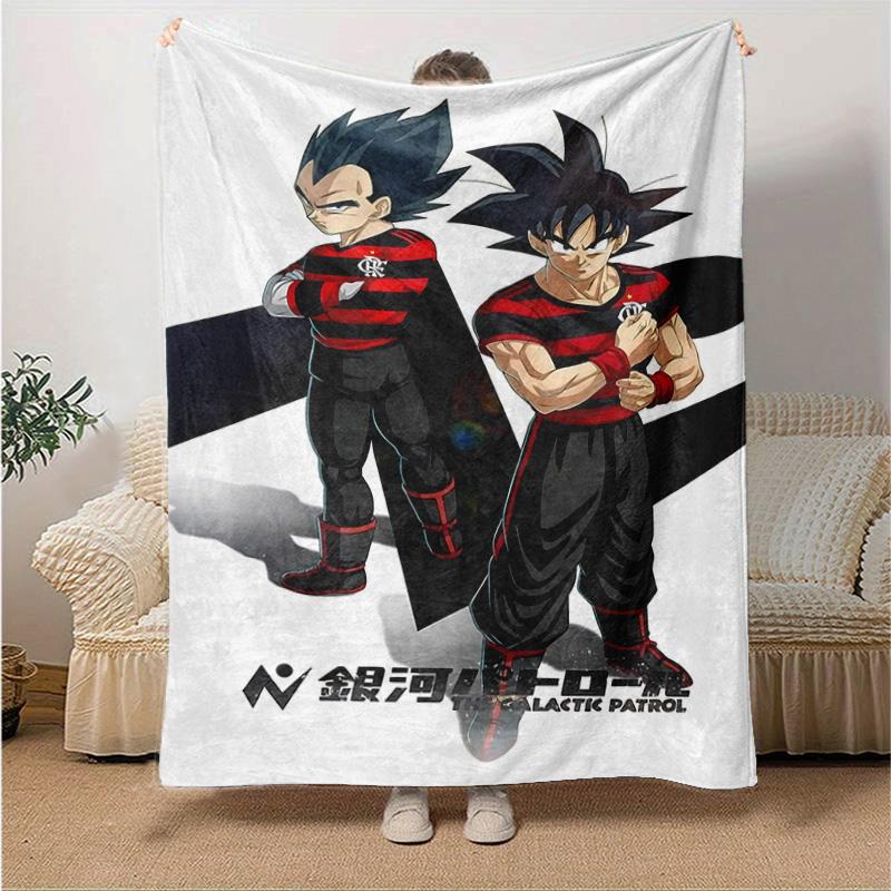 1pc Galactic Patrol Heroes Flannel Blanket Soft Warm Throw Blanket for Bedroom Living Room Bed Travel Camping Picnic Gift. MT7160191 75cm x 90cm