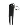 Metal Bending Fairway Repair Fork Two-Prong Golf Divot Tool Golf Divot Repair Tool  Groove Cleaning