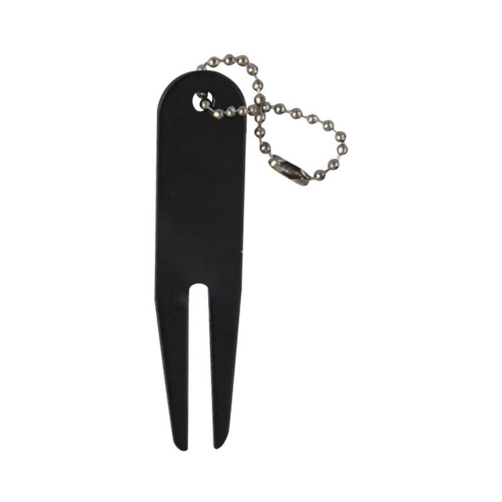 Metal Bending Fairway Repair Fork Two-Prong Golf Divot Tool Golf Divot Repair Tool  Groove Cleaning