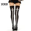 Knee High Socks 1 Pair Halloween Thigh for Women, Cute Gift Anime Fans Cosplay Party Stockings, Over Tea Party, Festivals Accessories