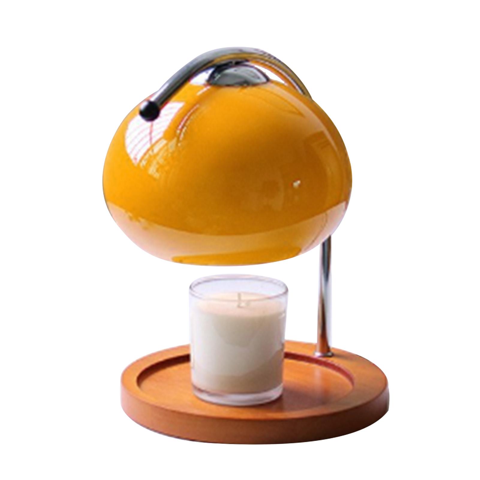 

Лампа-подогреватель свечей с регулируемой яркостью, креативная безопасная электрическая восковая лампа с диммером для спальни оранжевый