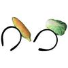 Quirky Fast Food Theme Elastic Hairband Chicken Leg Wing Vegetable Ice Cream Design Soft Fabric Headwear For All Ages