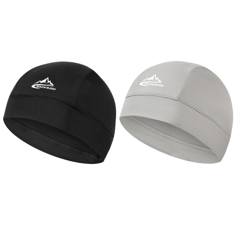 2 Pack Multi Purpose Cooling Headwear Elastic Helmet Liner Cap for Active Lifestyles & Sports Gear
