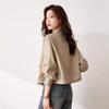 College Style Air Coat Autumn New Versatile Casual Texture Loose Jacket for Women