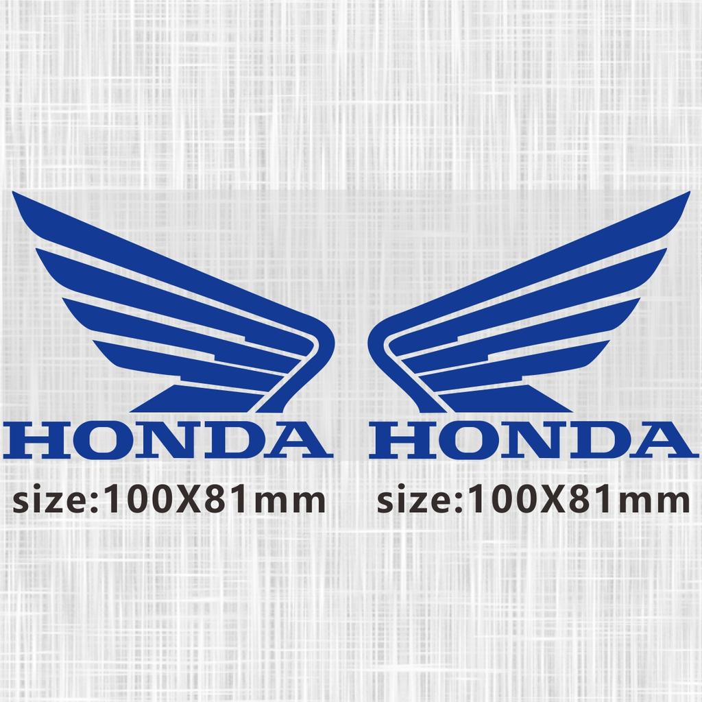 For Honda Sticker Logo Motorcycle Hemet Decal