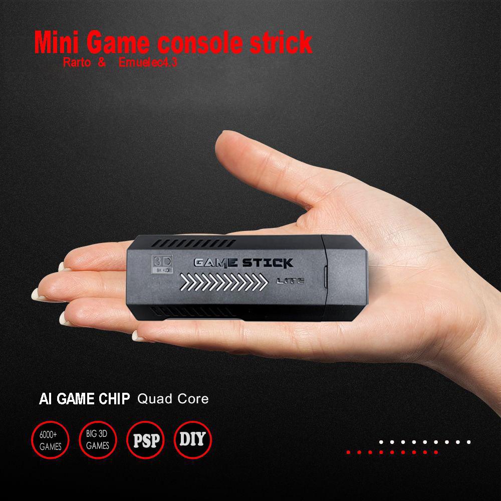 Cross X2 HD 4K Retro Game Console: Wireless, Dual-Player, Nostalgic Home TV Arcade System.