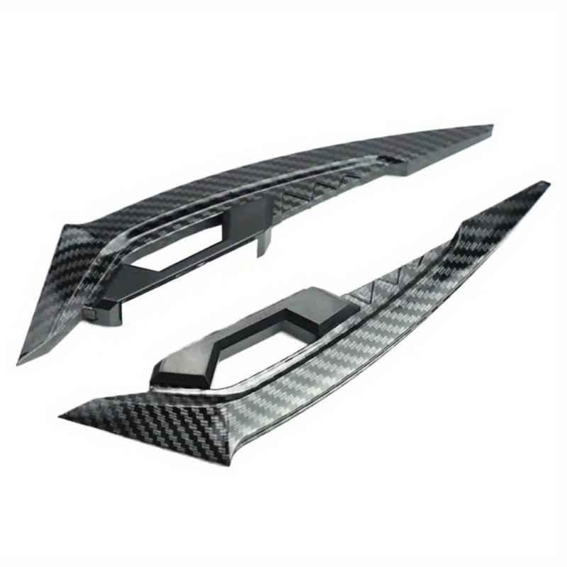 Carbon Fiber Motorcycle Wind Wings Self-Adhesive Aerodynamic Front Spoilers