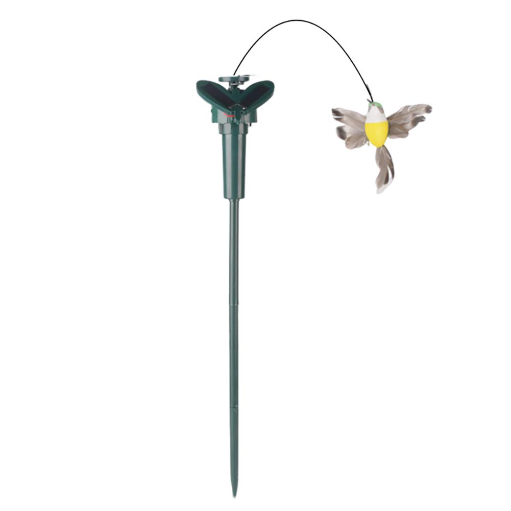 Solarbetriebener fliegender Schmetterling als Dekoration für den Garten – niedlicher Schmetterlings-Vogel-Gartenstecker