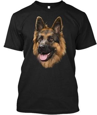 German Shepherd T Dog Tees Tee T Shirt Made In the USA Size S To 5XL