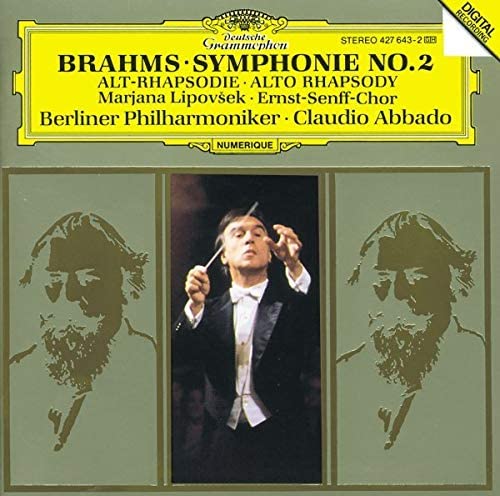 

CD CLAUDIO ABBADO - Symphony 2 / Rhapsody 4276432 Dg Imports Non Japan Classical Used