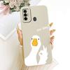 Cover For Tecno Spark 7 2021 Cute Rabbit Casing KF6 KF6j Soft Silicone Casing For Tecno Spark 7 Spark7 Back Cover Coque