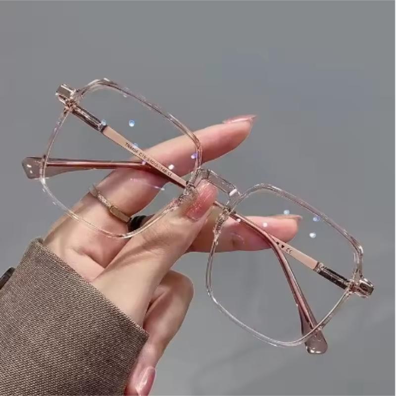 3PCS Fashion Reading Glasses Anti Radiation Glasses Metal Eyeglass Eyeglasses for Woman Men Anti Blue Light Eyewear