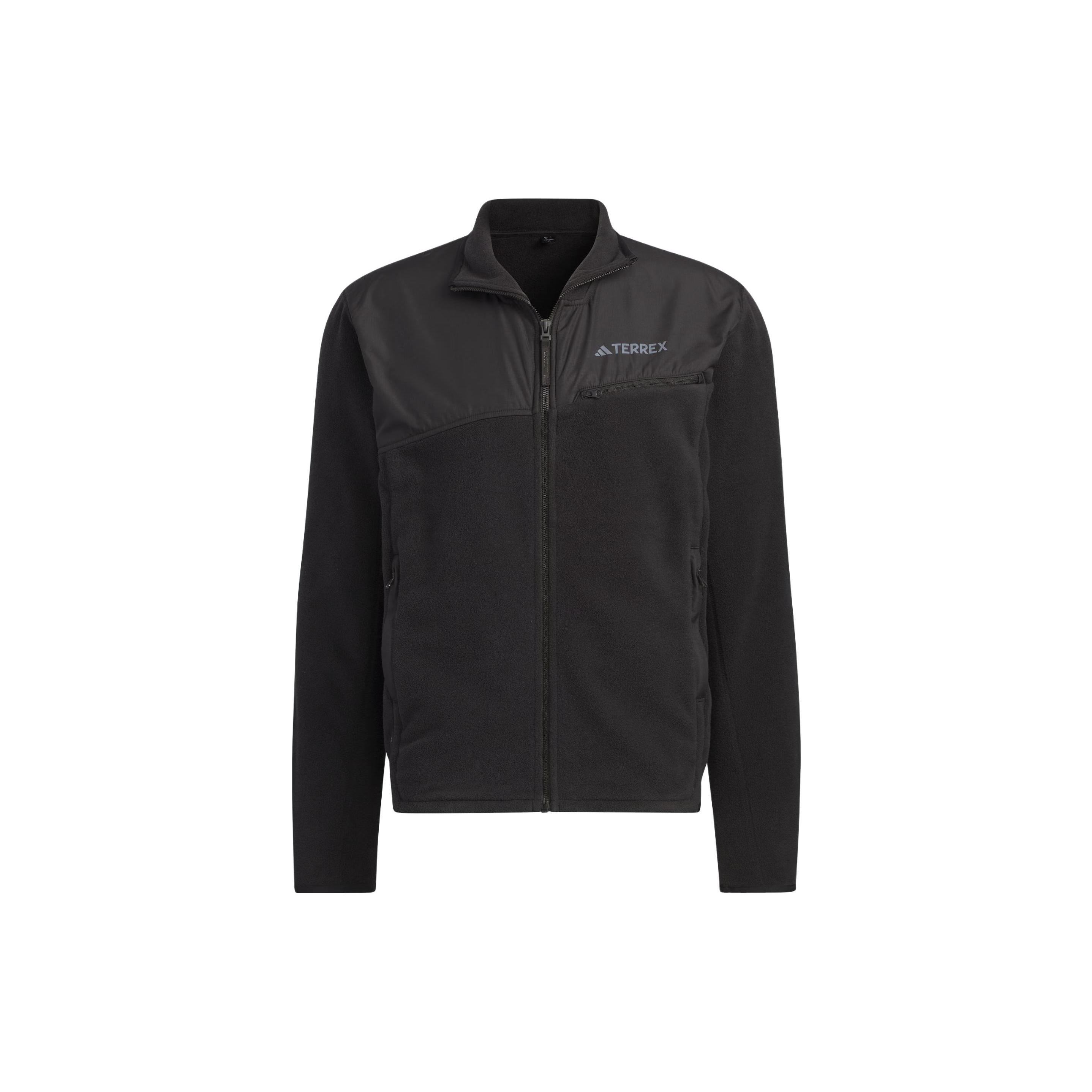 

Новая флисовая куртка Adidas Куртки Пальто Мужская Черная IL8996 XL