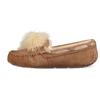 Dakota Pom Pom Slip On Brown Women's 1019015-CHE