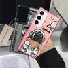 Case for Samsung Galaxy S25 S25Edge S22 S21 S20 Plus S23 Ultra S24 FE S23 Note 20 Ultra Phone Cover Anime Astronaut