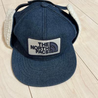 Used Denim Earflap Cap