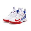 Nike Precision 4 Flyease Comfortable Stylish Shock Absorption Non-Slip Wear-Resistant Low-Top Basketball Shoes Men sneaker White Red Blue DC2110-161