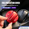 Aluminum Alloy Car Fuel Protection Cover Auto Sticker For Mercedes Benz W205 C300 W203 W206 W108 W124 W126 W140 W168 W169 W176 W