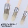 3Pack Trim Brush  Synthetic Sash Paint Brushes  Small Brushes For Window Wall, And Corner Precise Application