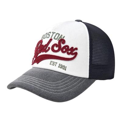 MLB Baumwolle, Polyester Baseballkappen Unisex Grau Mode 3AMCV0153-43GRD